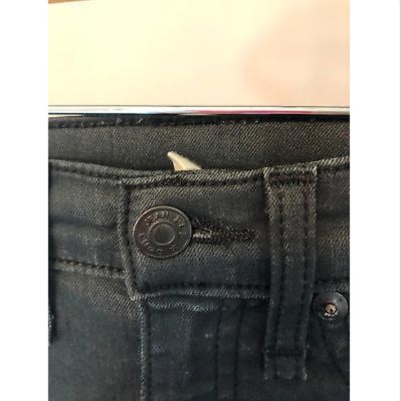 Rag & Bone Gray Jean Style Denim Leggings SZ 26 - Picture 3 of 8